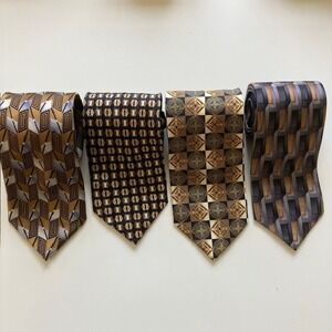 Silk Ties Lot of 4